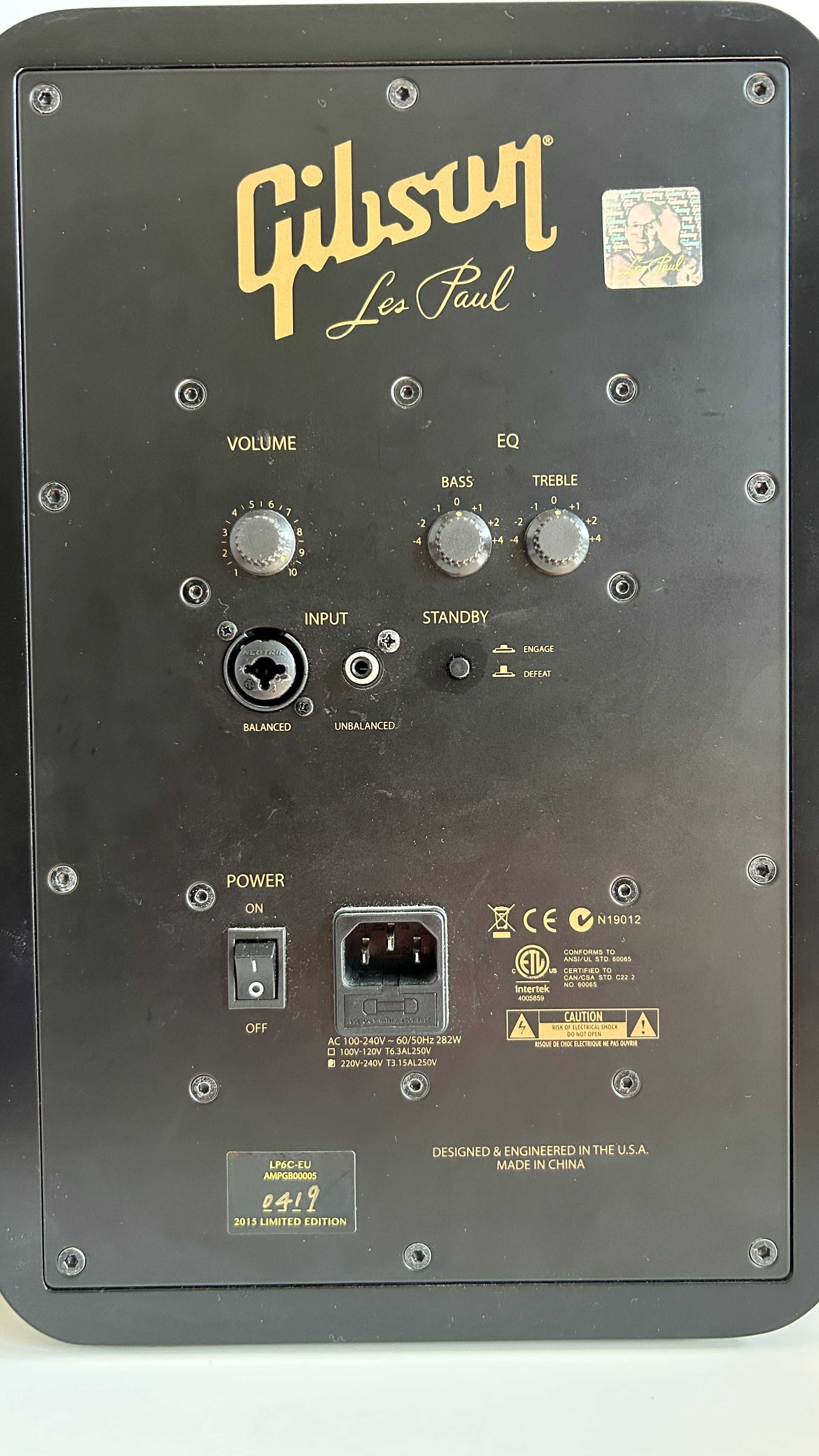 Monitory studyjne Gibson LP6 Cherry by KRK