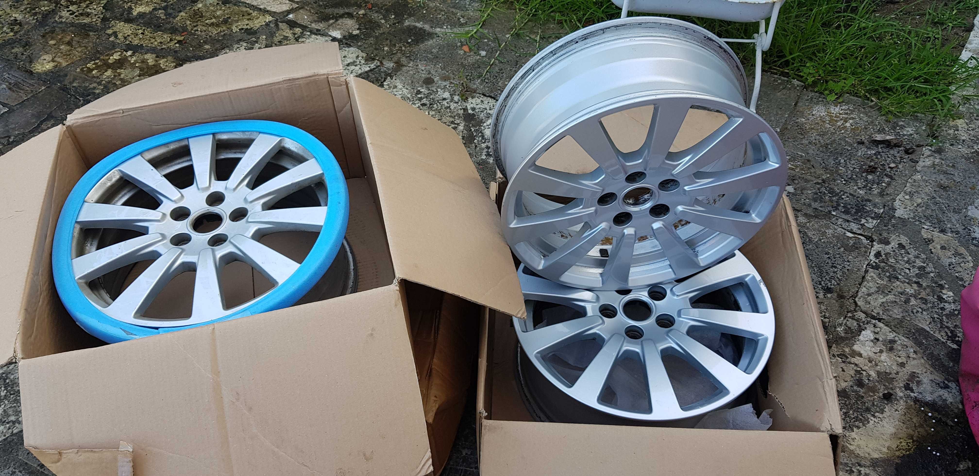Jantes 17 polegadas para ford, peugeot, land rover ou jaguar originais