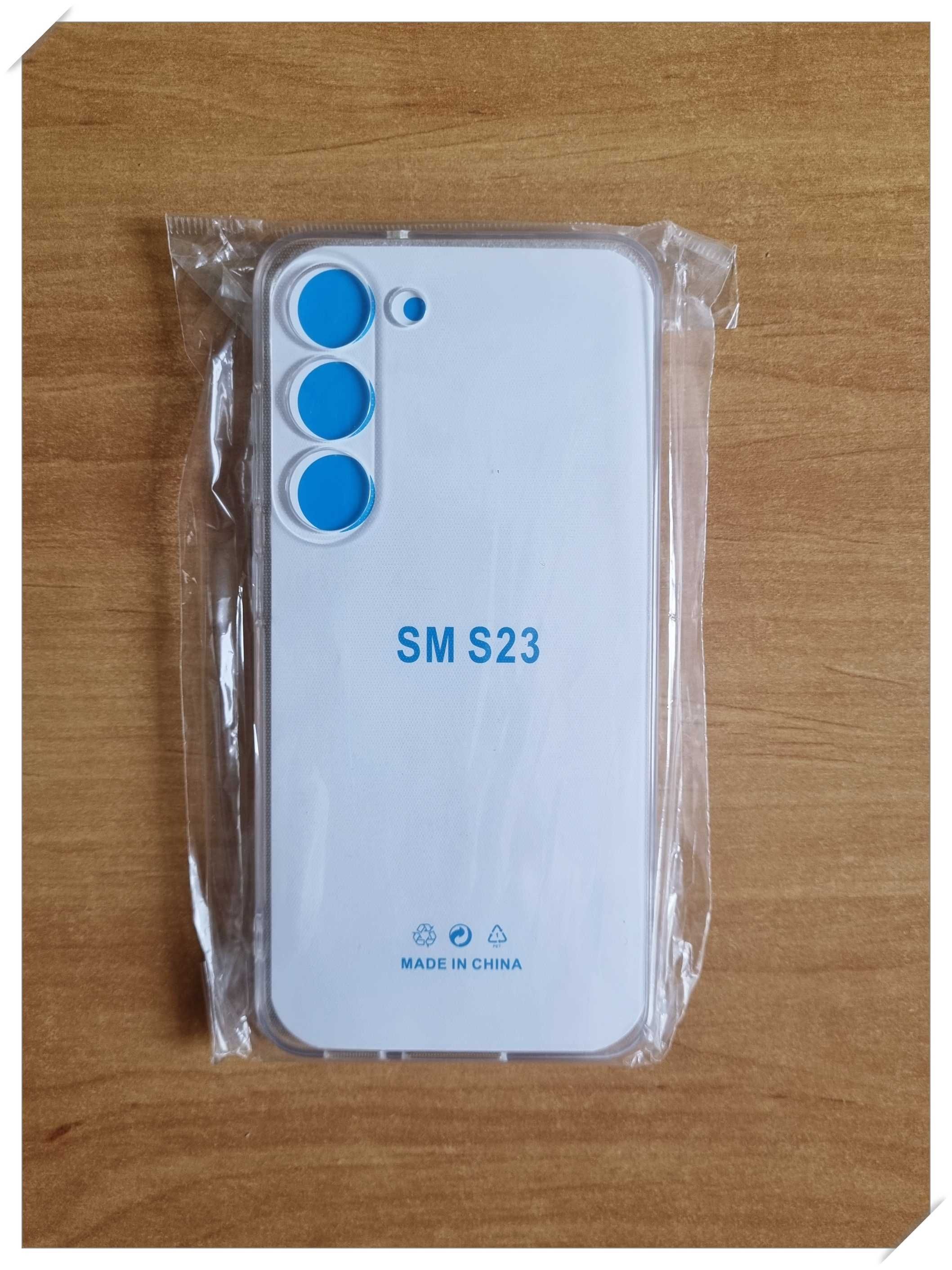 Silikonowe przezroczyste etui na Samsunga S23 / NOWE