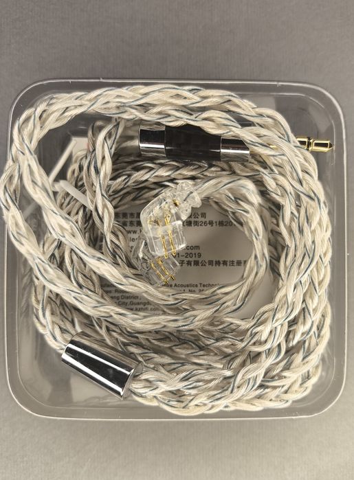 KZ Silver - Оригінальний кабель для навушників 3.5 mm - 0.75 2pin