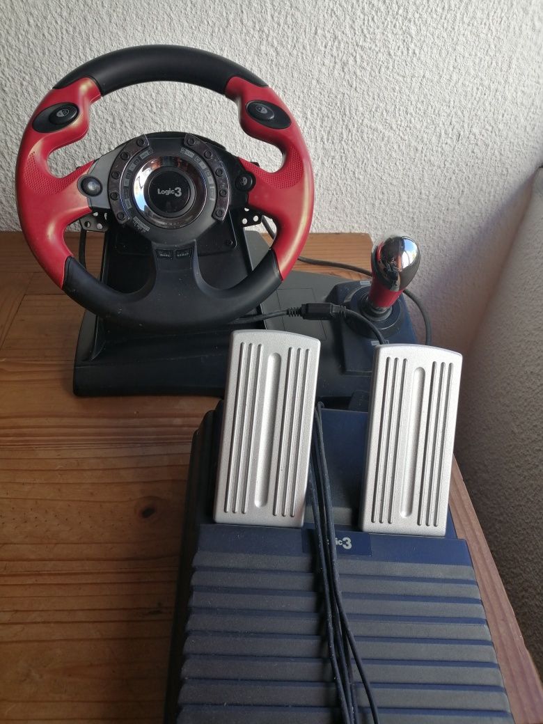 Dual Format Top Drive GT4, Performance Steering wheell pedals Playstat