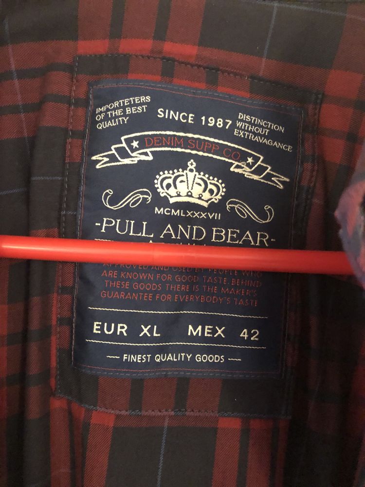 Camisa Xadrez Pull&Bear