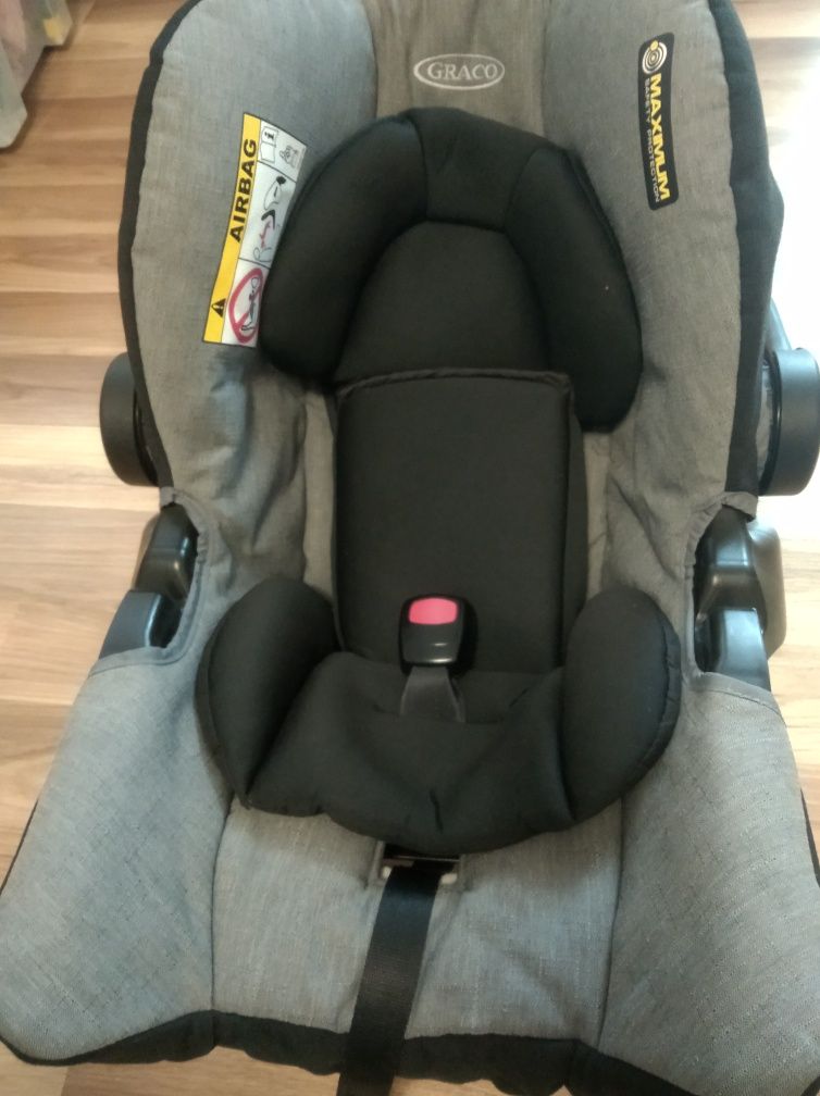 Fotelik Samochodowy Graco Snugsafe  0-13 kg z bazą  ISOFIX