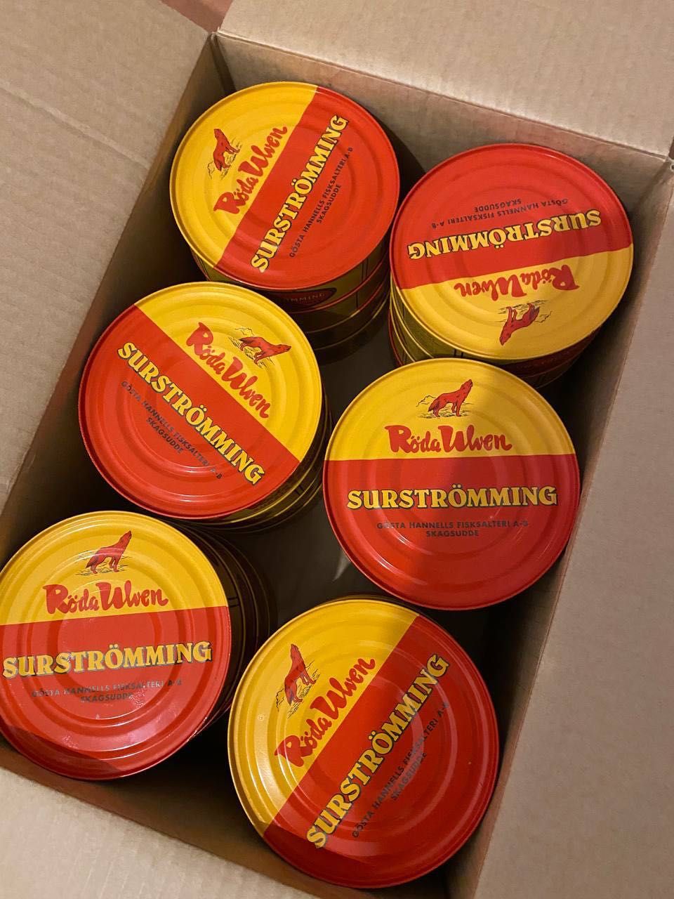Сюрстьомінг Surströmming Сюрстрёмминг