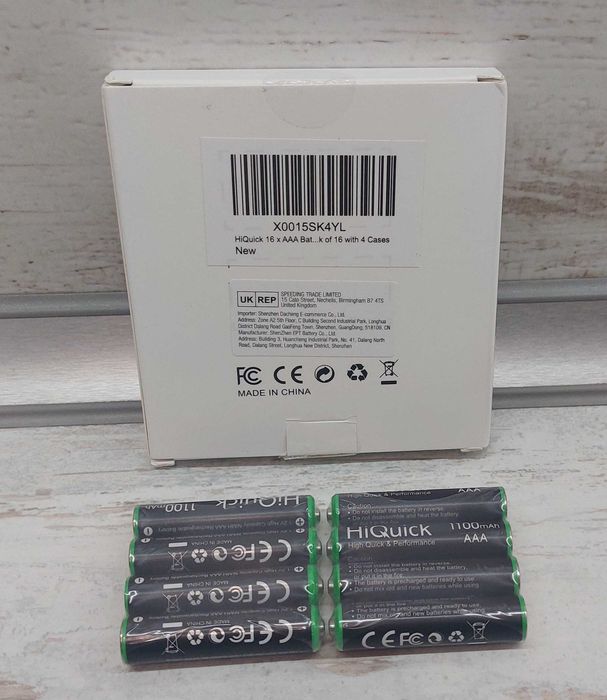 Батарейки акумулятори HiQuick AAA Batteries 1100mAh