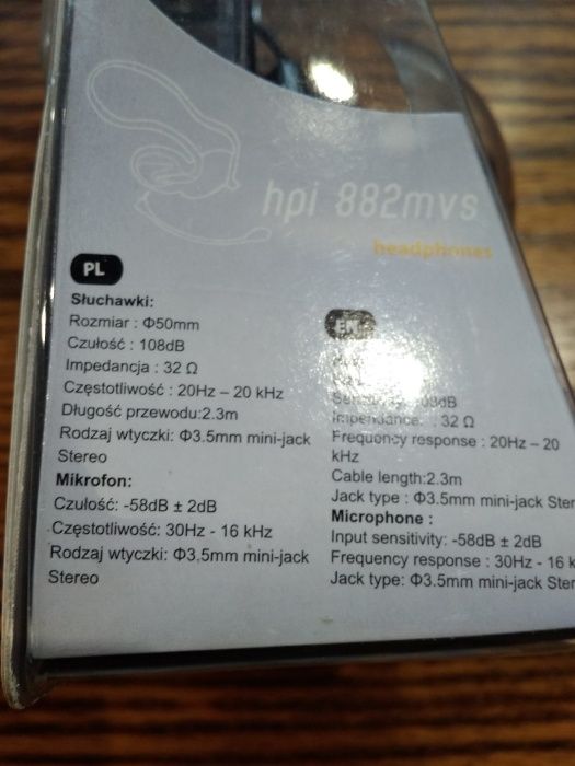Słuchawki z mikrofonem iBOX hpi 882mvs
