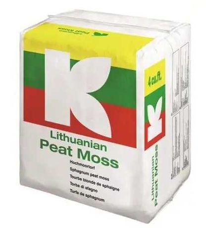 Торф натуральний кислий Klasmann Lithuanian Peat Moss 200 л pH 3.5-4.5
