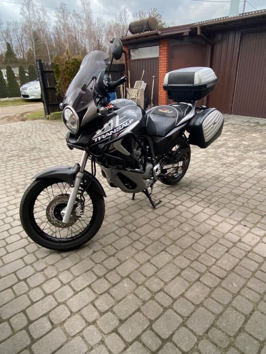 Transalp 700 bogato wyposażony