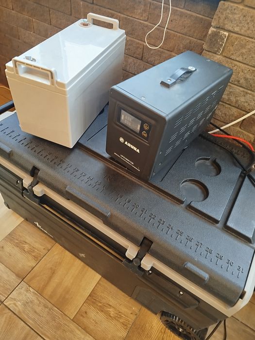 Бесперебойник с аккумулятором 120ah Aruna UPS 1000 TORА+ккумулятор AGM