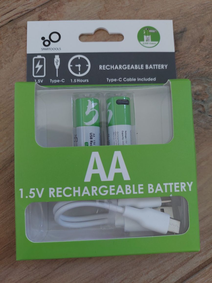 Акамуляторні батарейки, 1,5 V RECHSRCEABLE BATTERY