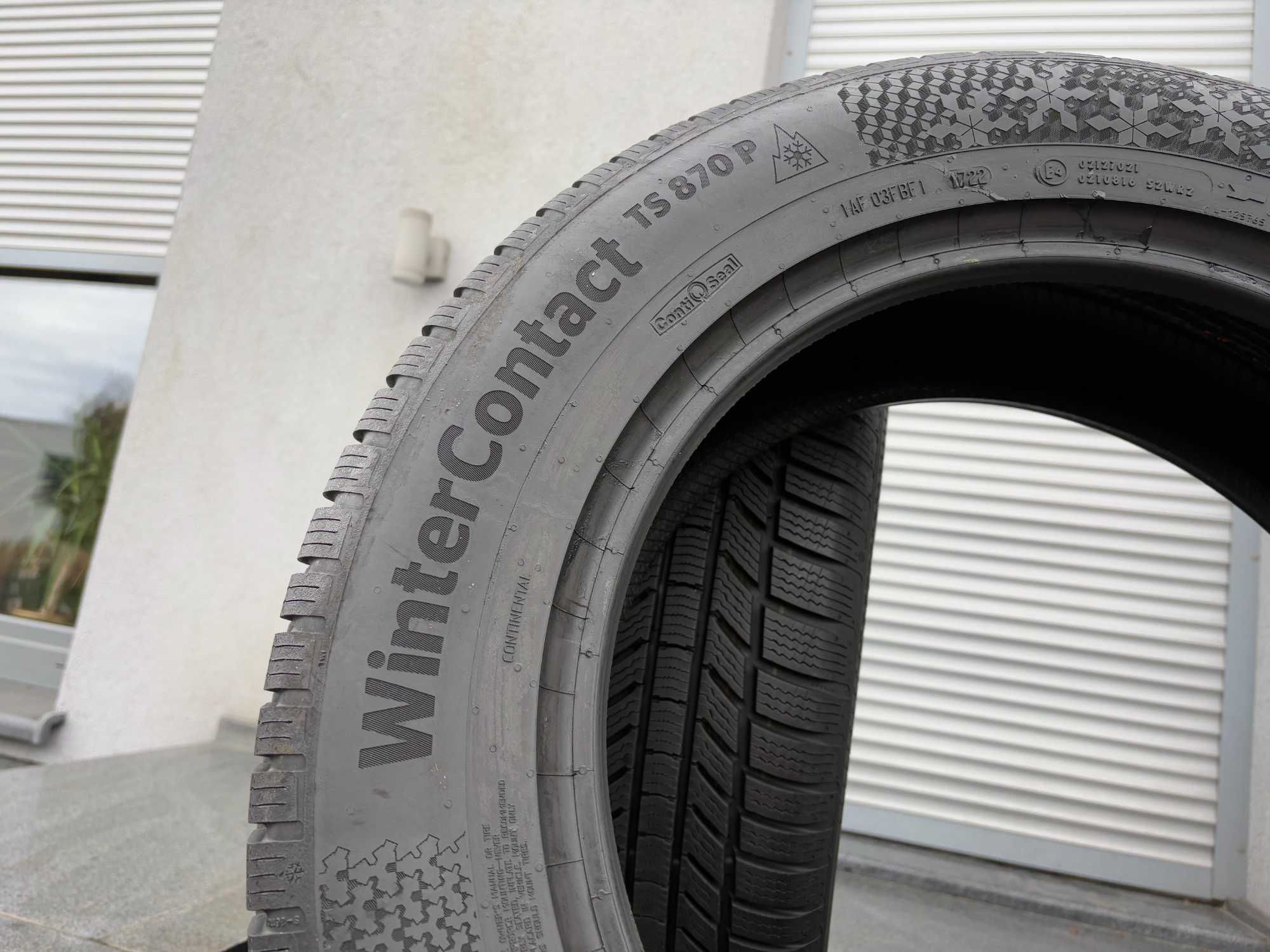 2szt zimowe 215/65R17 Continental 8,5-7,7mm 2023r świetny stan! Z85 gw