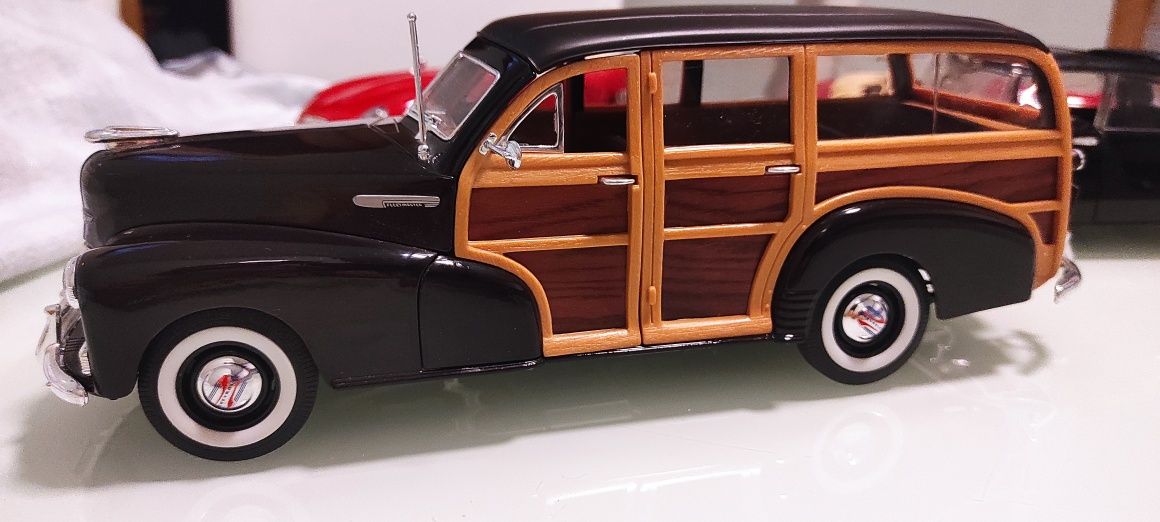1/18 Chevrolet Woody welly carro coleção miniatura