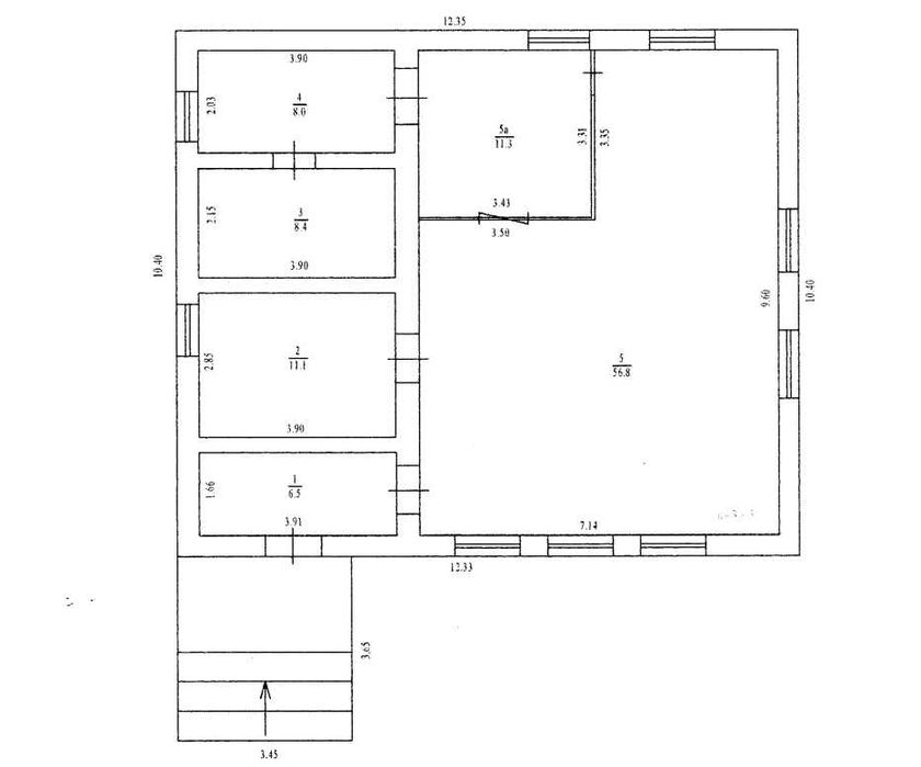 Продаж нежитлової, 102,1 кв. м, Градизьк, вул. Героїв Дніпра, 2