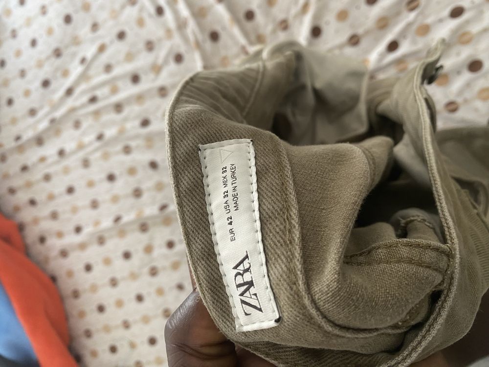 Calça de ganga zara