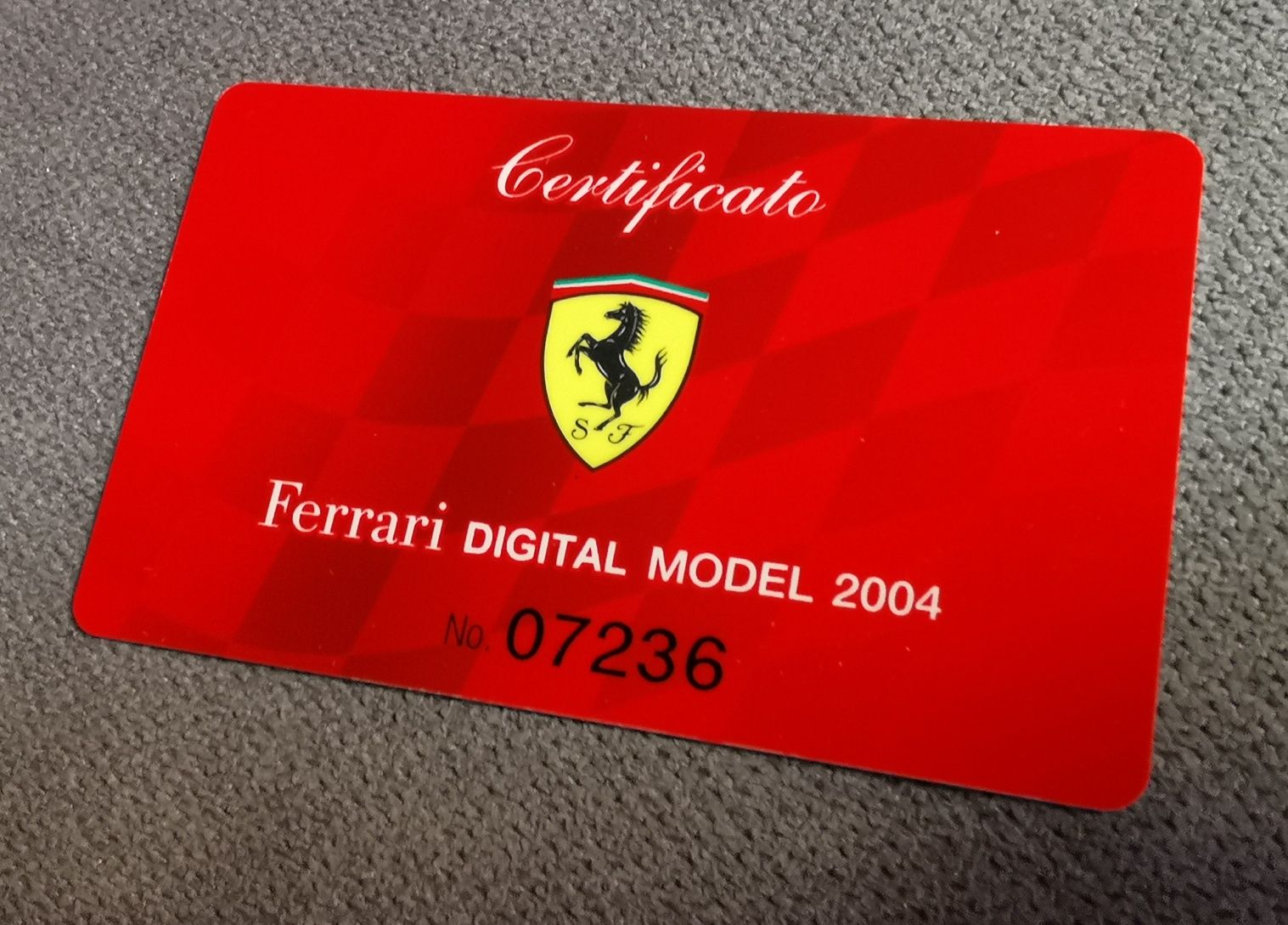 Olympus Ferrari DIGITAL MODEL 2004