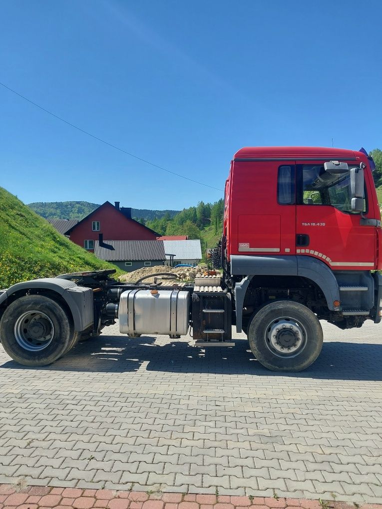 Man Tga 18 4x4 Reduktor blokady pod  wywrot naczepe