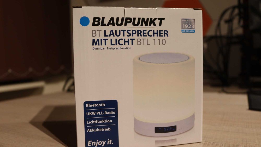 Głośnik Blaupunkt BTL110 z funkcją lampki LED
