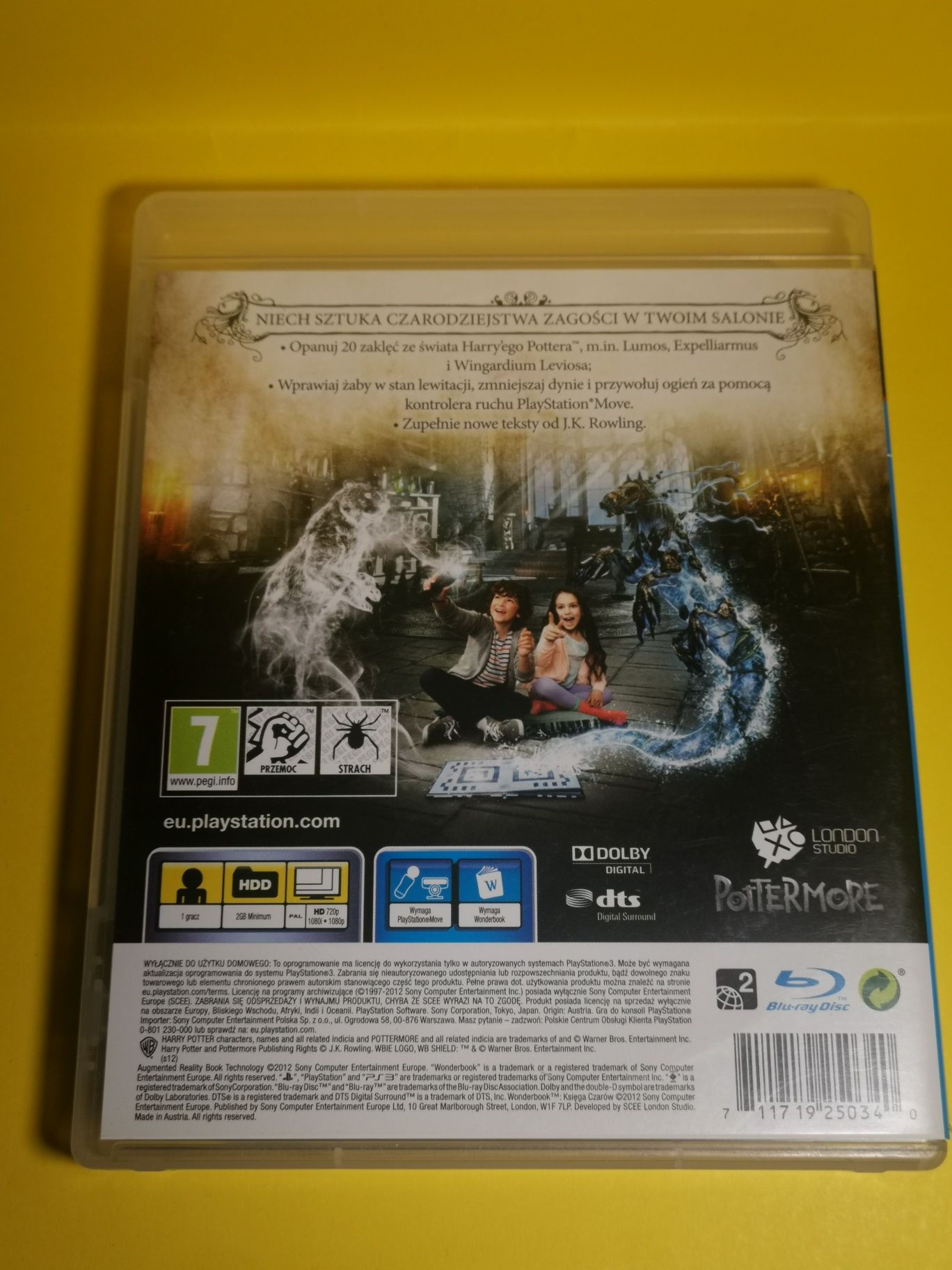 Gra na PS3 Księga czarów PL w zestawie z księgą i oryginalny kartonik