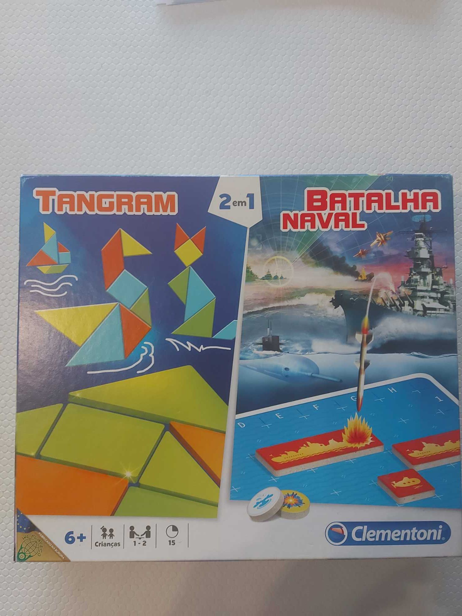 2 Jogos em 1 - Tangram & Batalha Naval