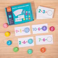 Математика картки навчальні для дошкільнят ДНЗ