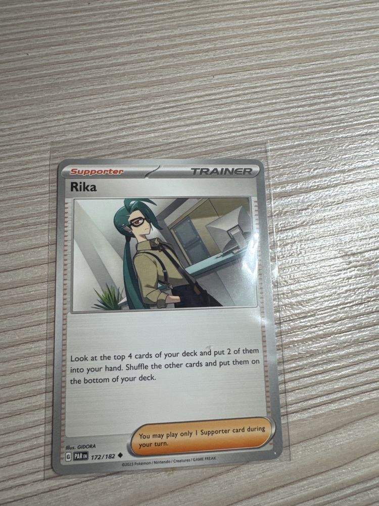 Karta pokemon go rika