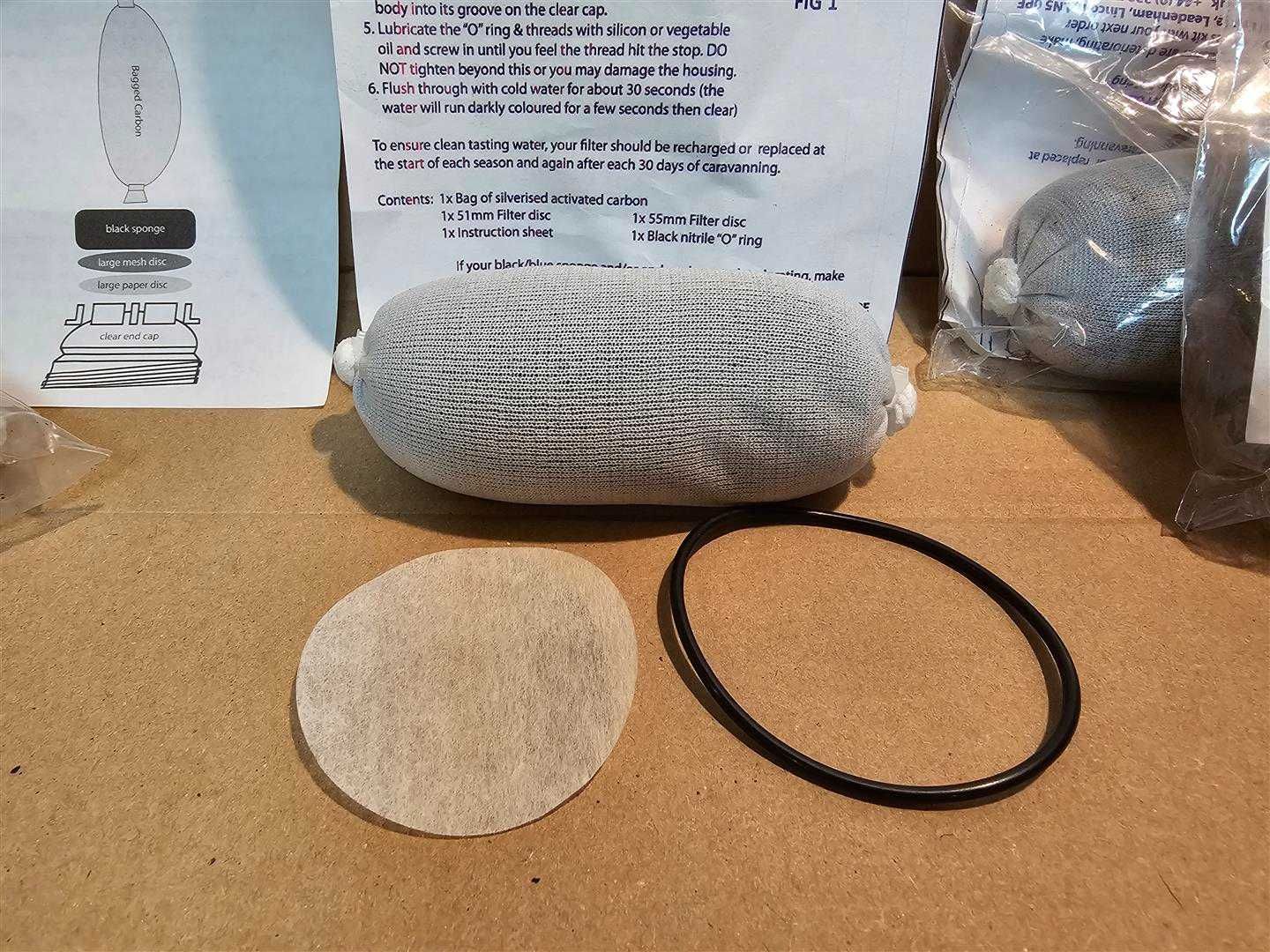 filtr do wody przyczepy kempingowej angielskiej TRUMA - wkład
