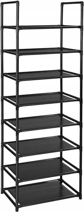 szafka na buty songmics 46 x 145 x 28 cm czarny