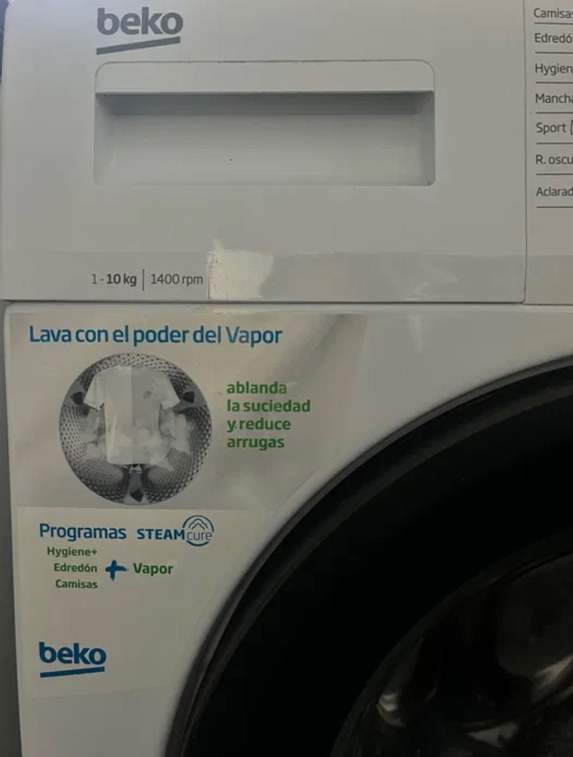 Máquina de lavar a roupa 10kg