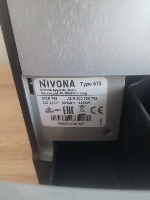 Ekspres nivona cafe romantica 769
