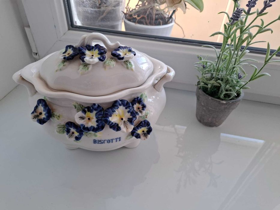 Посудина антикварна Італія для печива Печивниця  посуд