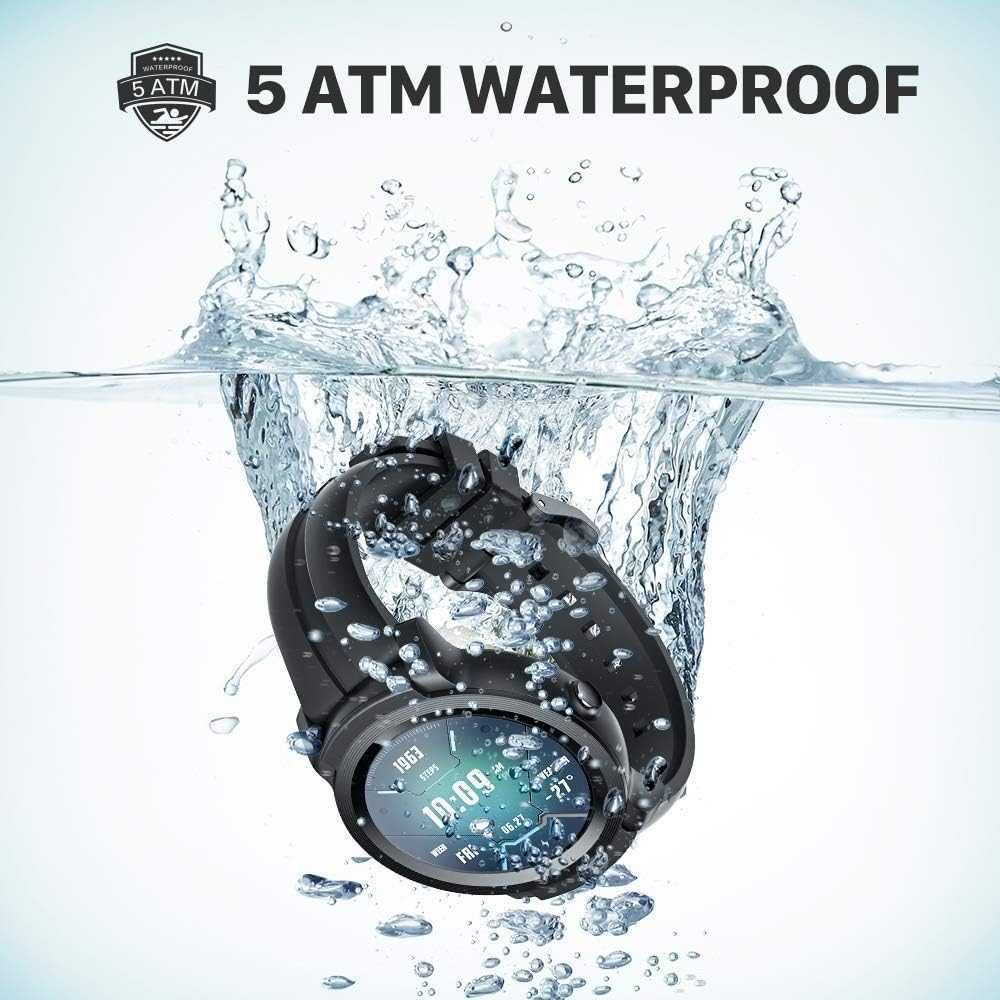 TicWatch E2 Smartwatch AMOLED Android Wear GPS SpO2 połączenia POLSKI