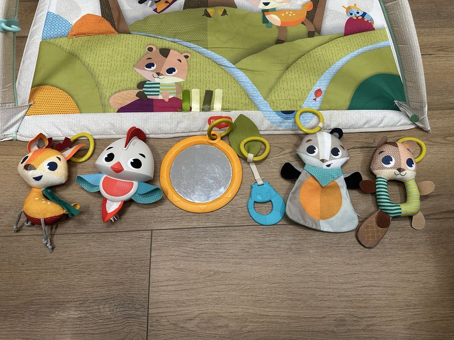 Развивающий коврик Tiny Love Лесные друзья, с дугами, 86х78 см