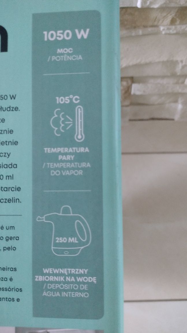 Myjka parowa ręczna Hoffen