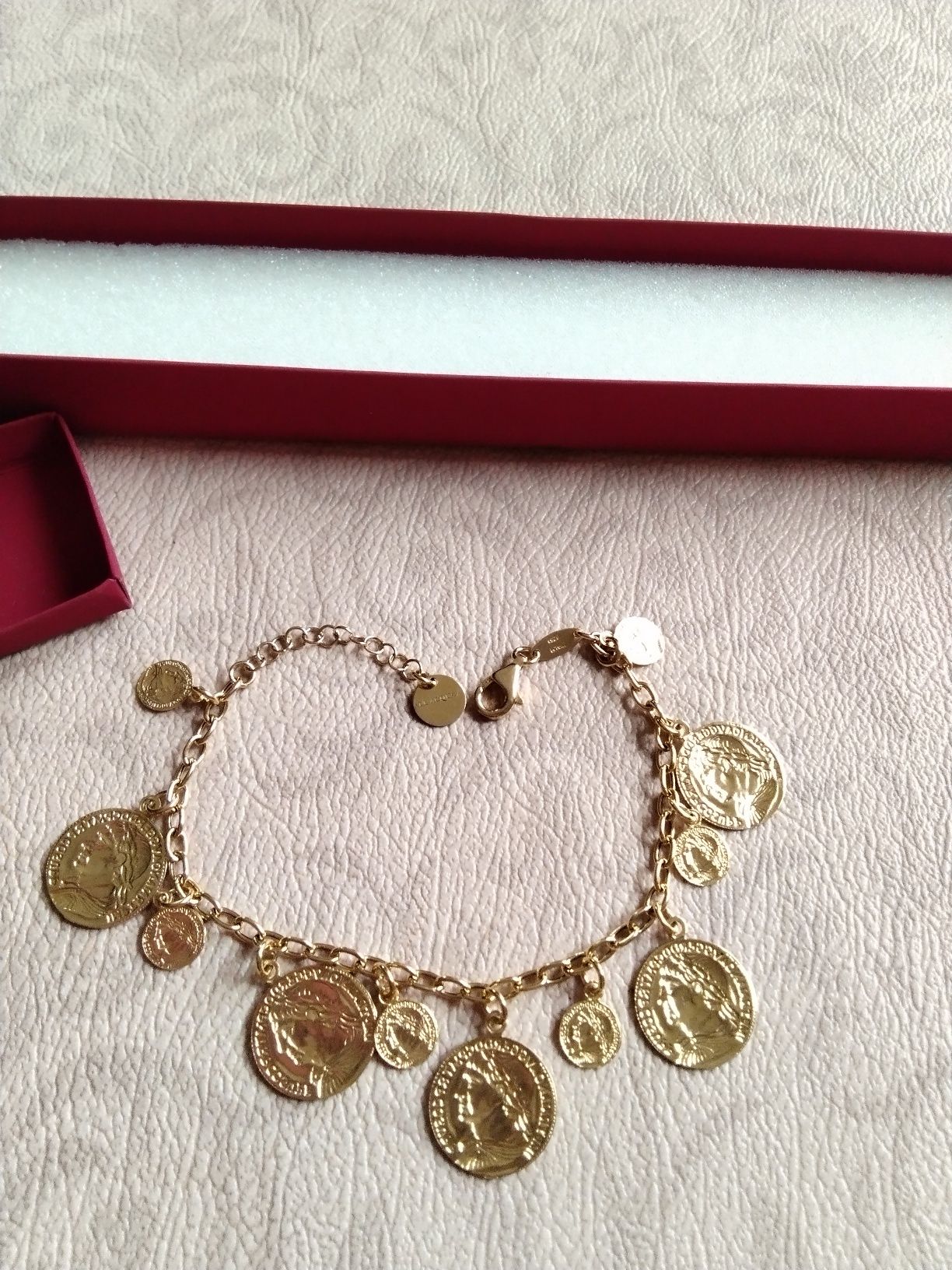 Bransoletka pozłacana Apart Yes W.Kruk Swarovski Boho