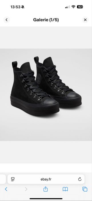 Кеди converse chuck taylor winter all star унісекс ідеал зима 40,5 41