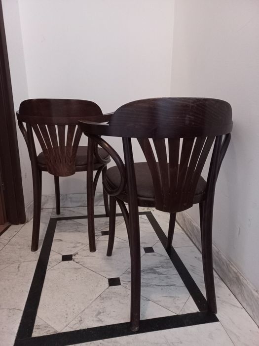 2 sztuki Krzesło Krzesła Thonet drewniane meble gięte