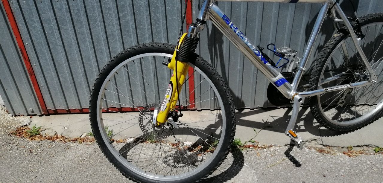 Btt   disco e  suspensão