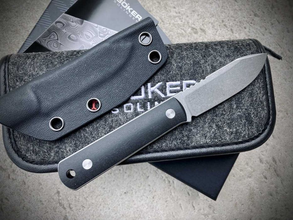 Boker Packlite Black Richlite, faca fixa