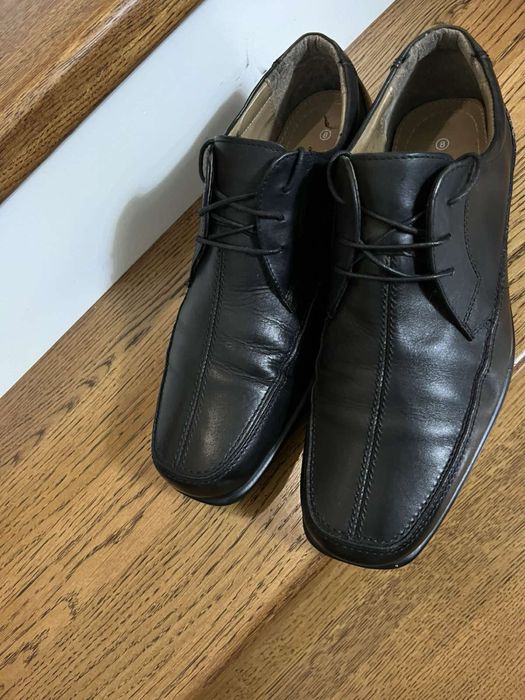 Шкіряні чоловічі туфлі  42 розмір