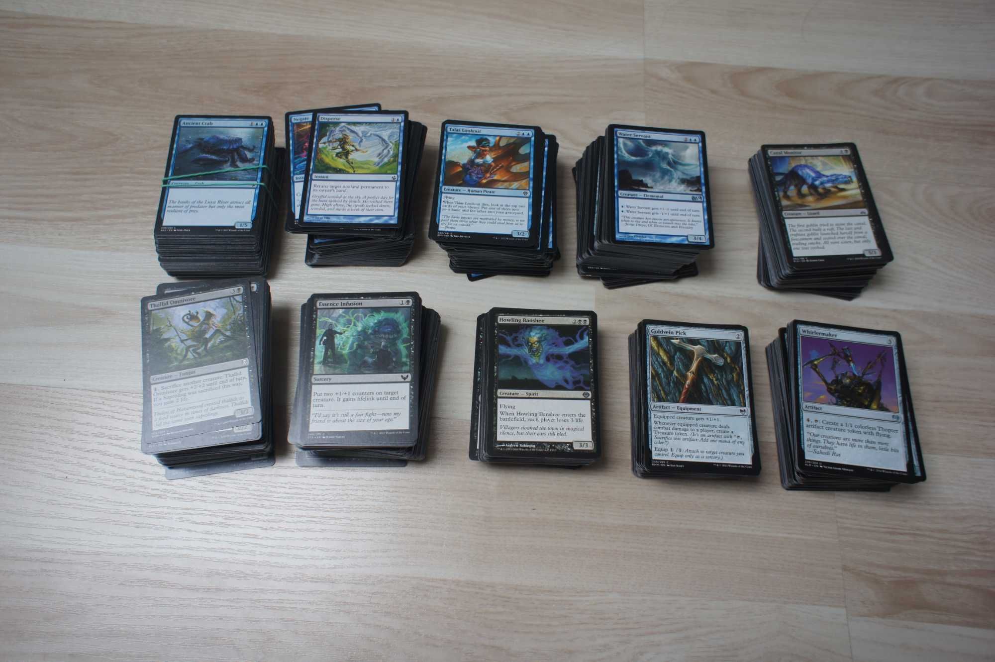 Pudło kart do magic the gathering + dodatki