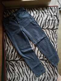 Spodnie ciemnoszare jeans damskie XS pull and bear