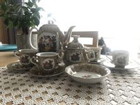 Polska porcelana Wałbrzych serwis kawowy