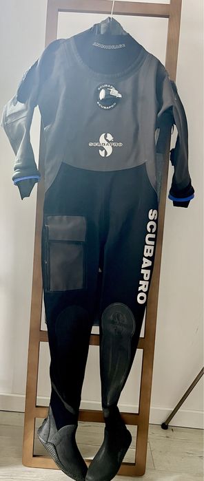 Suchy skafander Scubapro rozmiar XS, but 36/37 + pierścienie VDS