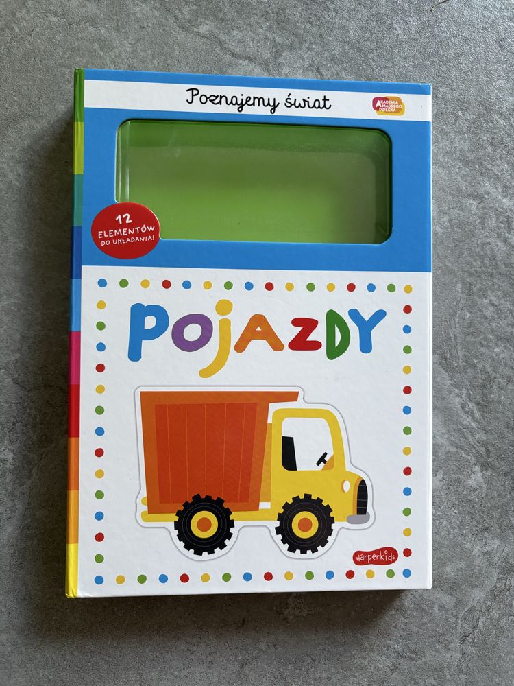 Książka Pojazdy Poznajemy Świat