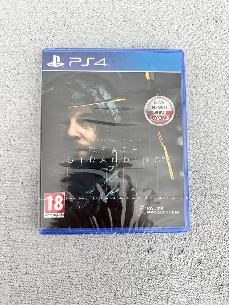 Death Stranding PS4 PS5 Gra Nowa Folia