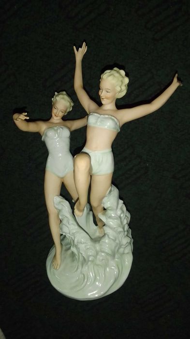 Статуэтка Германия Балерина Большая Редкая Валендорф