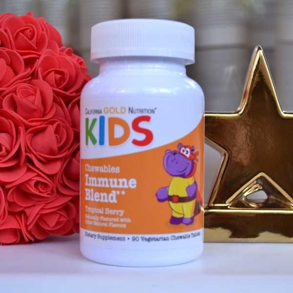 Immune Blend Комплекс для укрепления иммунитета детей, США, 90 шт