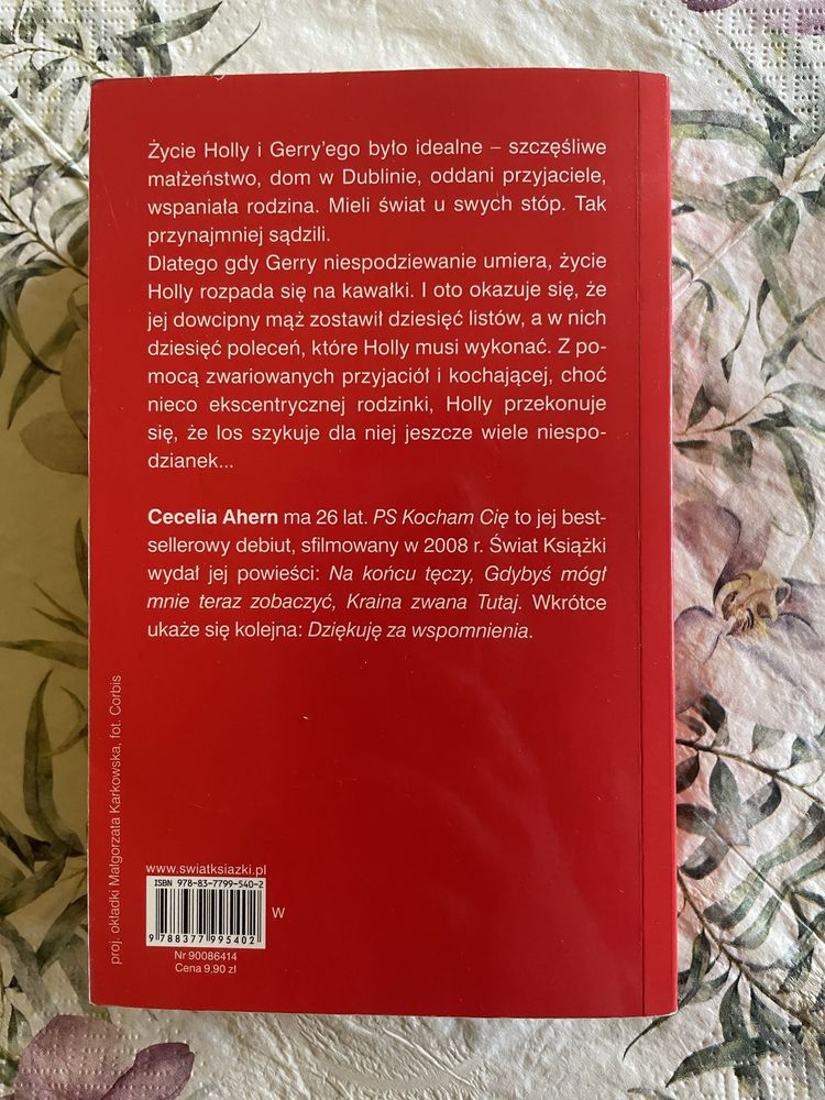 Cecelia Ahern Ps Kocham Cię