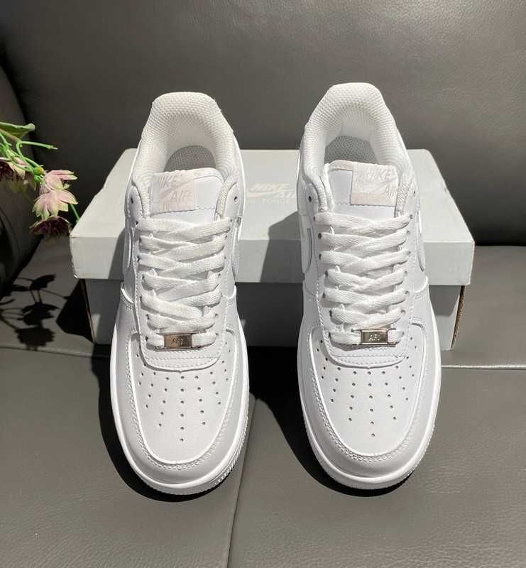 Buty Nike Air Force 1 Biały Damskie i Meskie Rozmiar.41