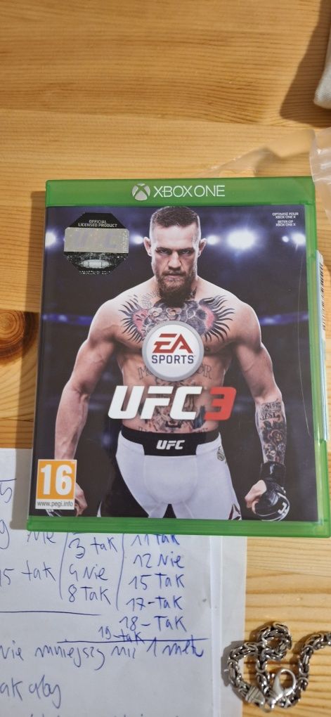 Gra ufc ixbox one